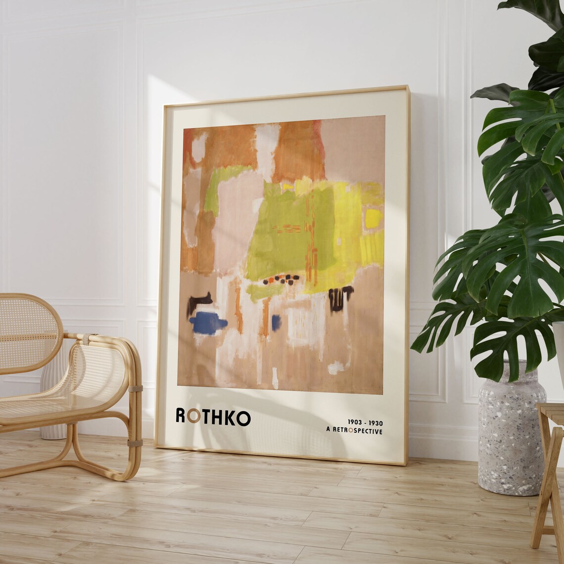 Earthtones Mark Rothko Abstract Art Print