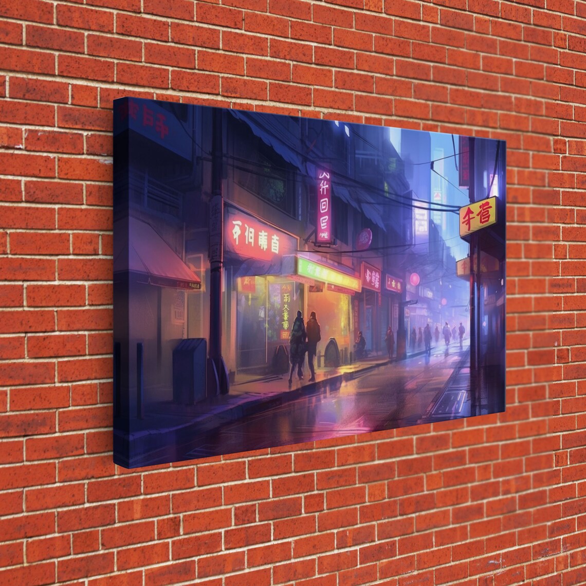 Retro Tokyo Vaporwave Travel Poster, Guest Room - Image 3