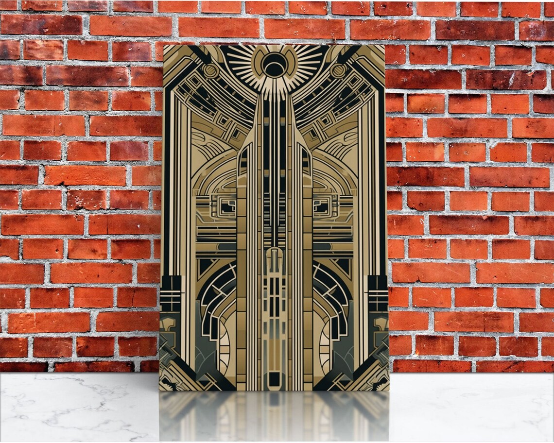 Midcentury Modern Art Deco Wall Art Print - Image 3