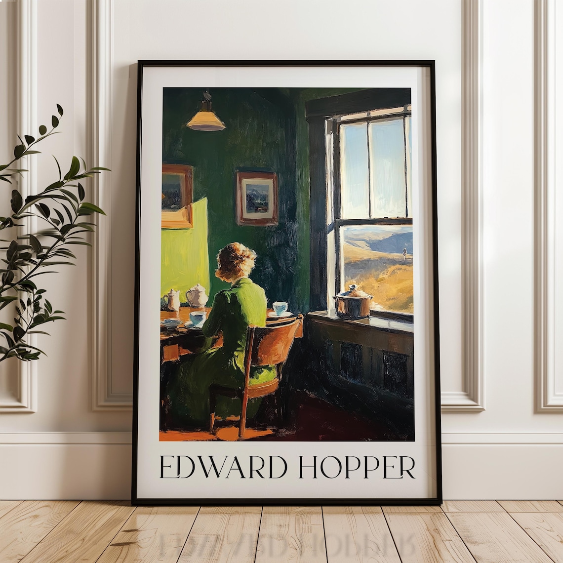Edward Hopper Vintage Realism Art Print Poster