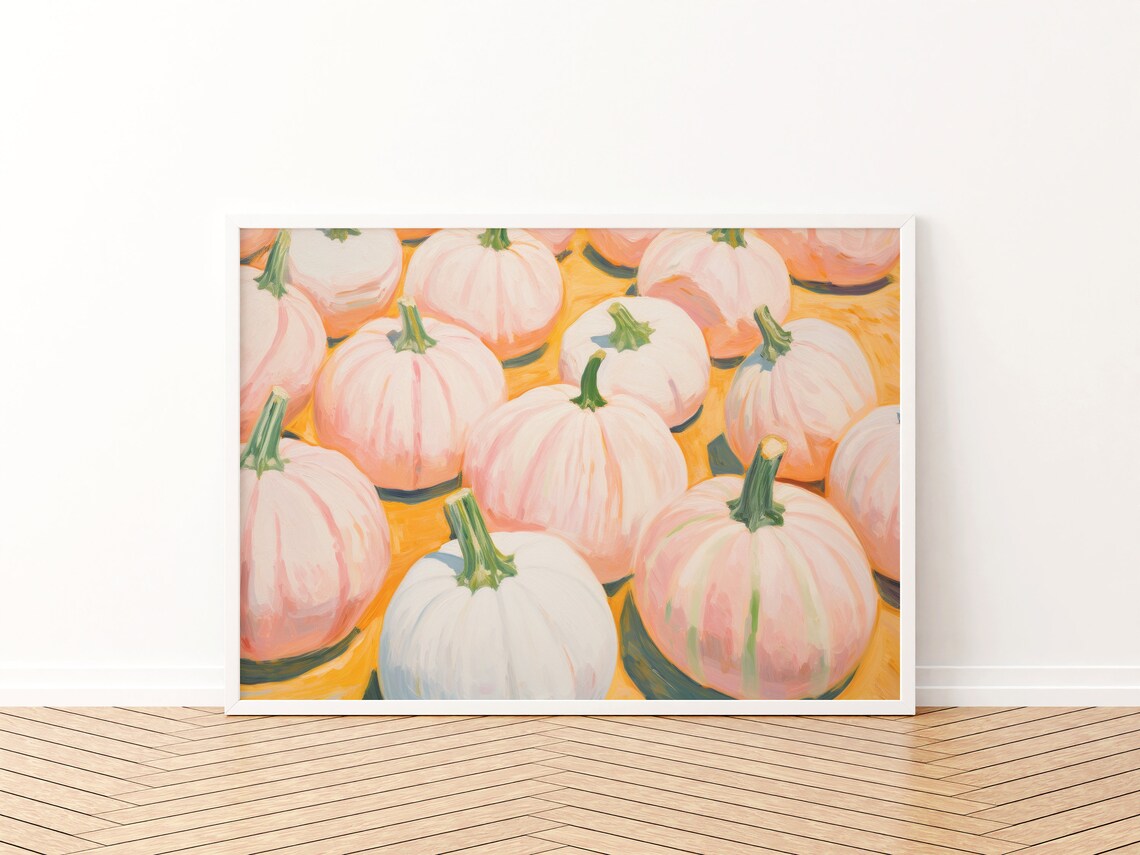 Fun Maximalist Retro Fall Apartment Art Print - Image 3