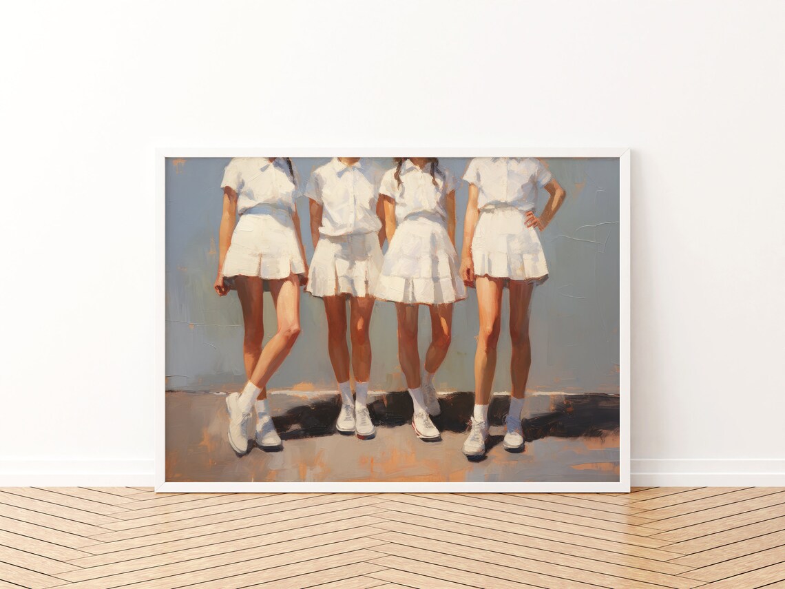 Girly Vintage Print, Preppy Dorm Room Poster - Image 3