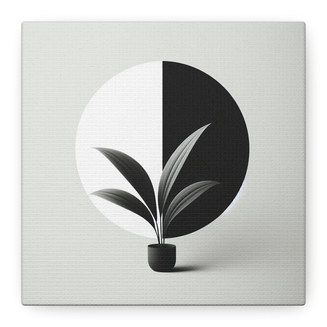 Modern Botanical Art Print, Minimalist Home Accent