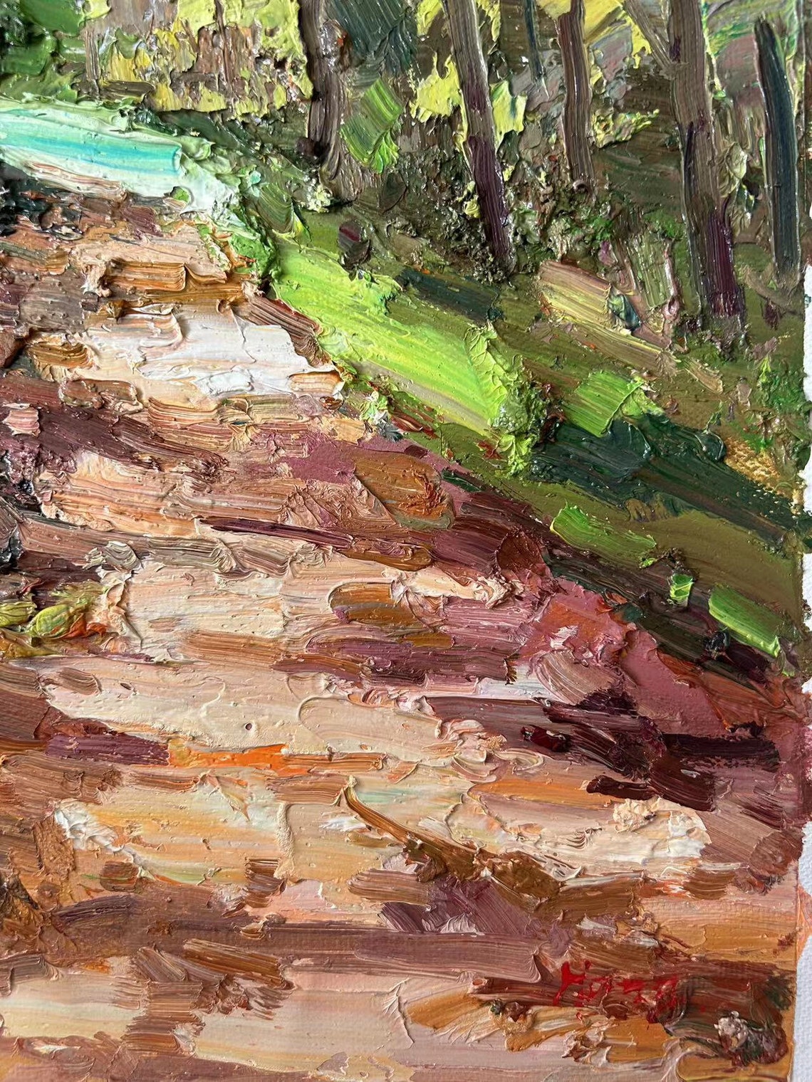 Impression Landscape, Boho Home Decor - Image 3