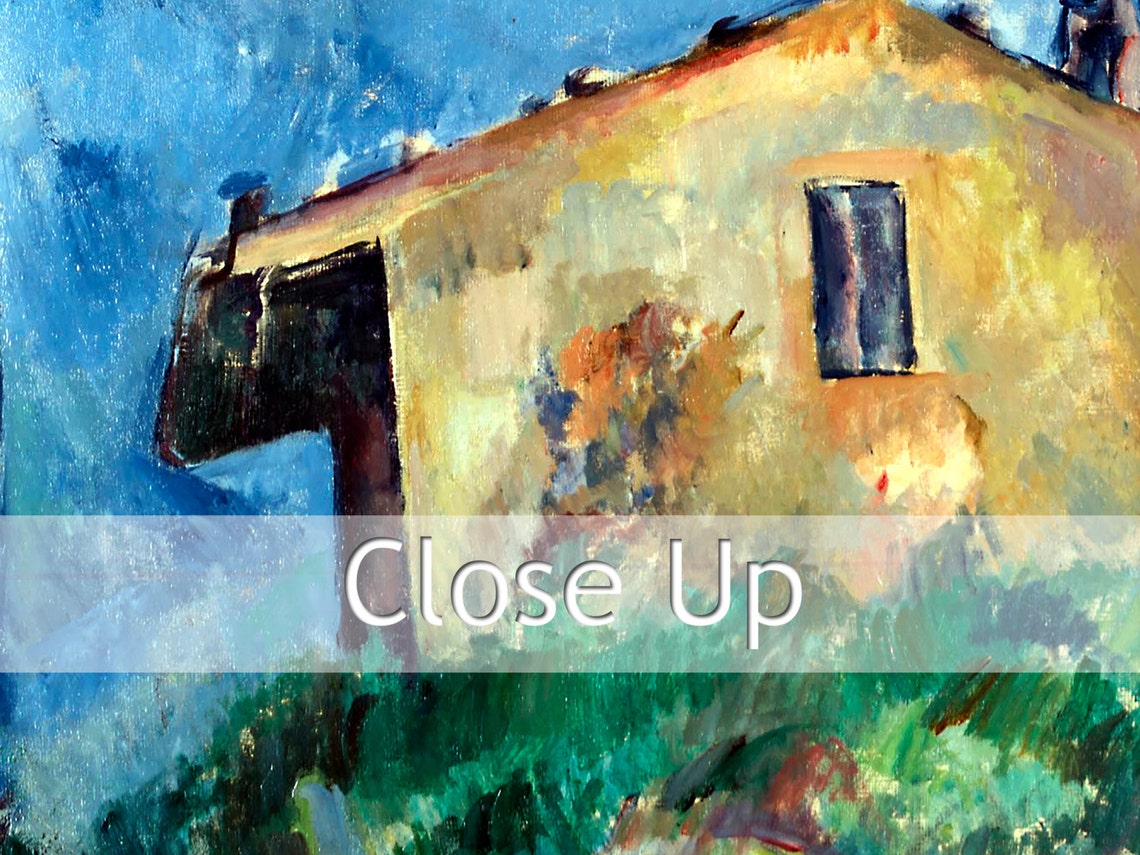 Paul Cezanne The House of the Hanged Man Village Scene Poster - Image 2