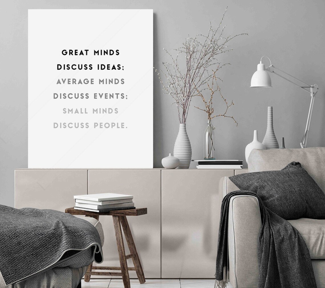 Inspiration Quote Motivational Art Print, Office Decor - Image 3