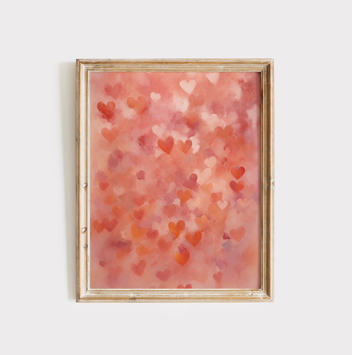Heart Romantic Home Decor, Valentine Art Print