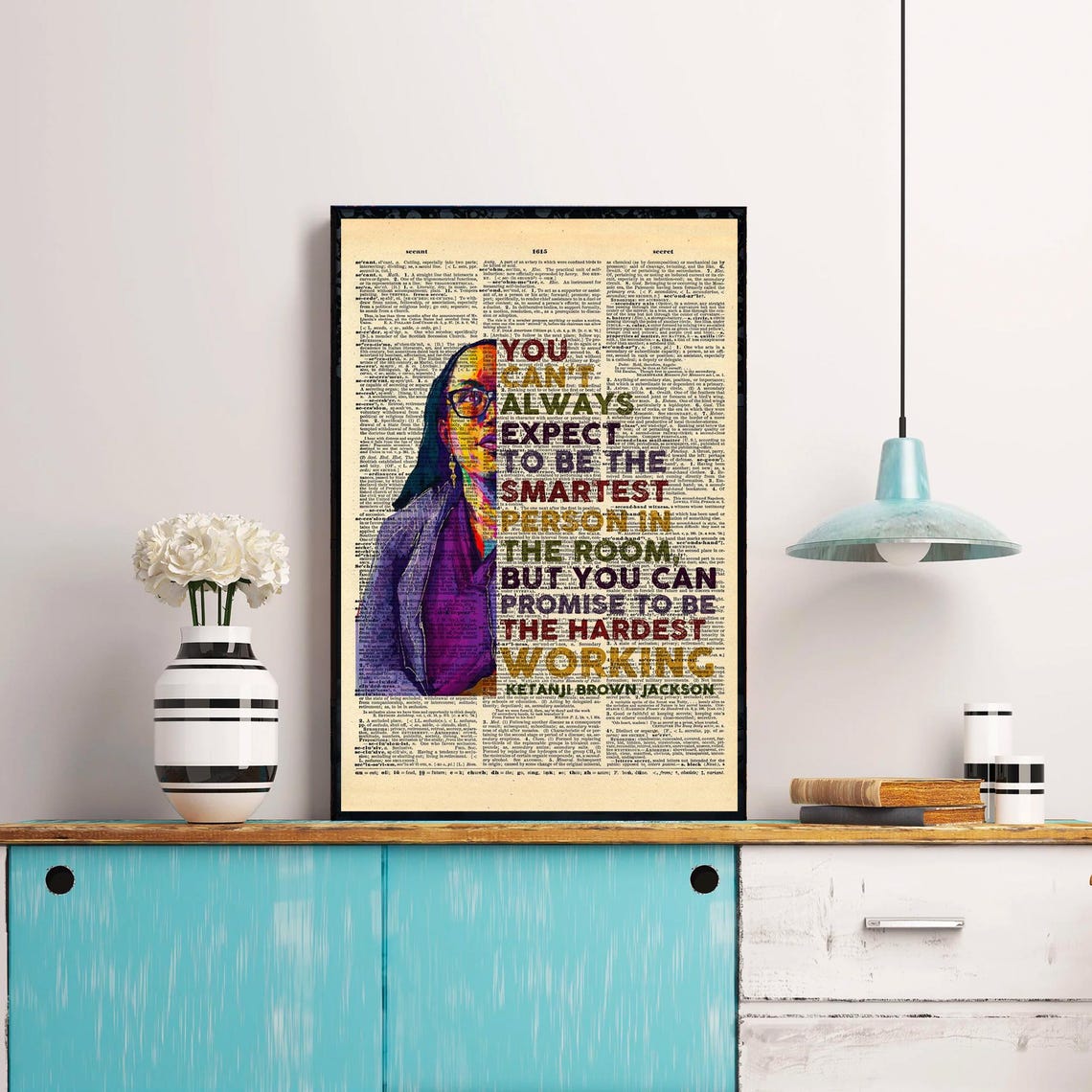 Ketanji Brown Jackson You Cant Always Expect To Be The Smartest Person Poster Ketanji Brown Poster Ketanji Brown Quote Feminist Women - Image 4