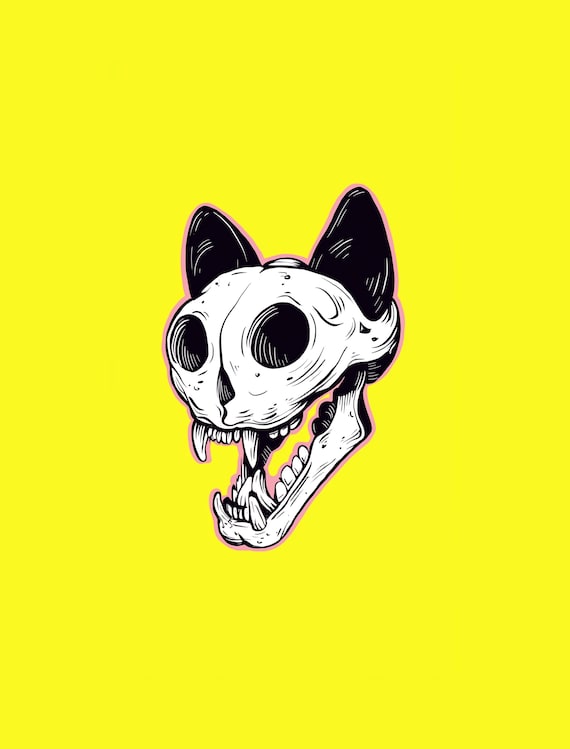 Nine Lives Later Digital Artwork Printable Download