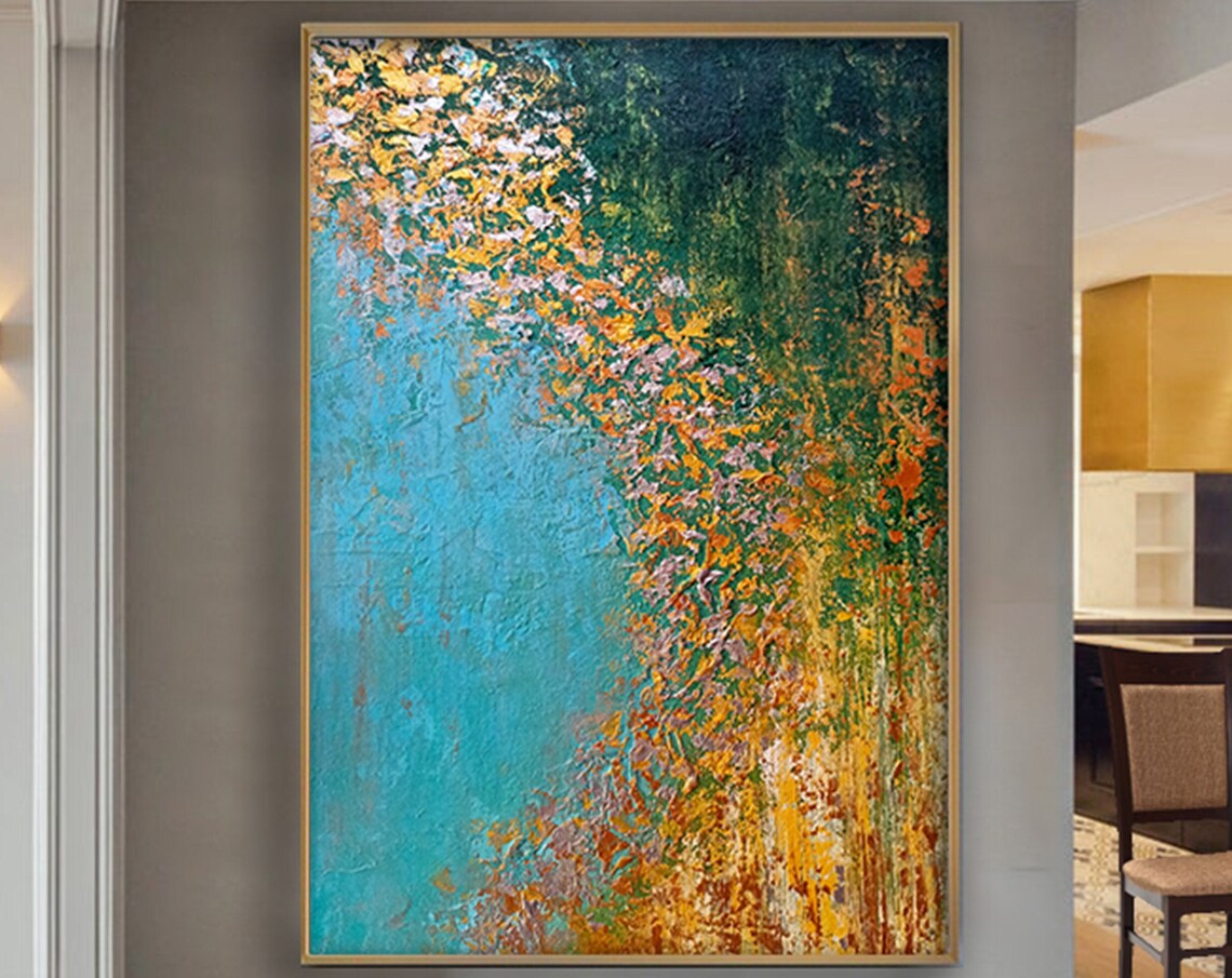 Abstract Painting Art Print, Extra Large Home Decor - Image 4