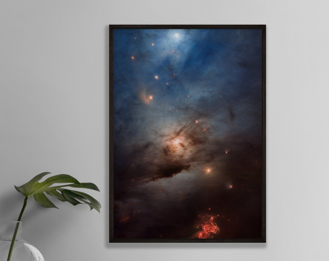 NGC 1333 Reflection Nebula Starfield Deep Space Astronomy Poster