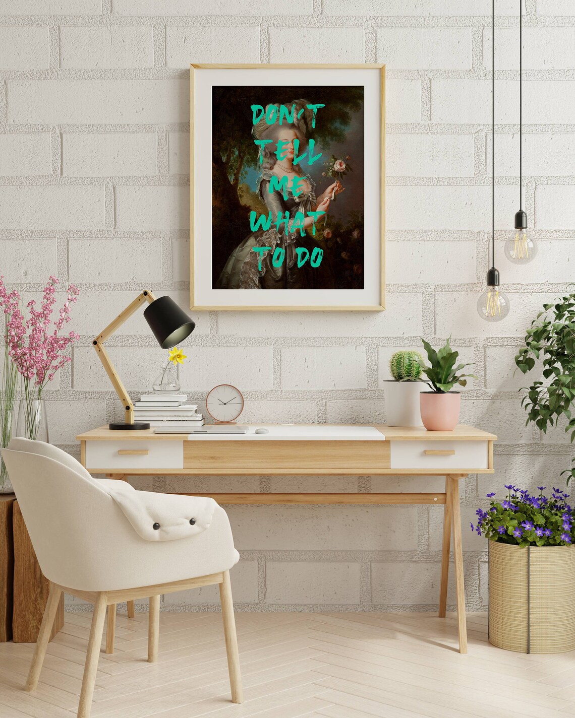 Don't Tell Me What To Do Feminist Art Print - Image 2