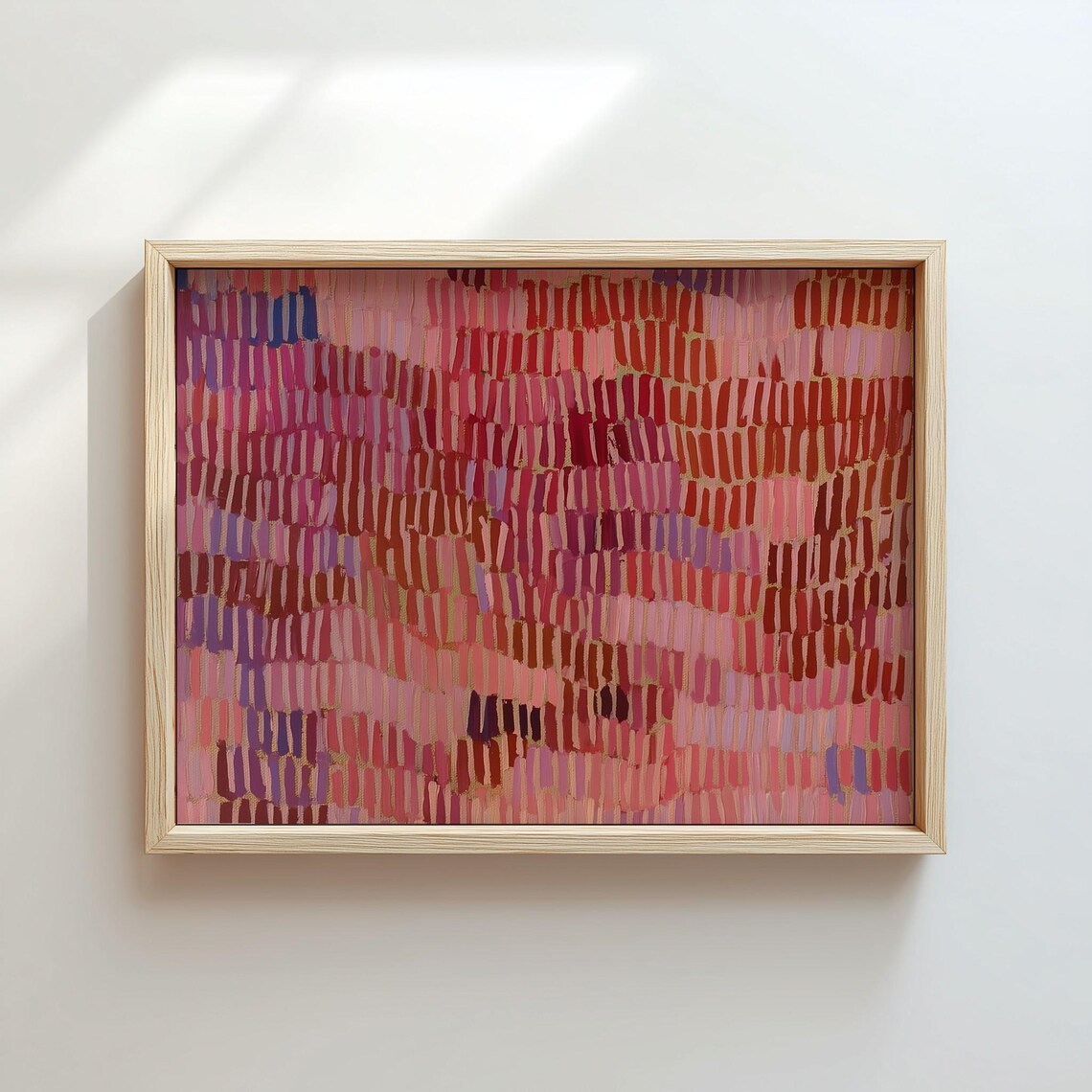 Abstract Contemporary Oil Painting, Art Print