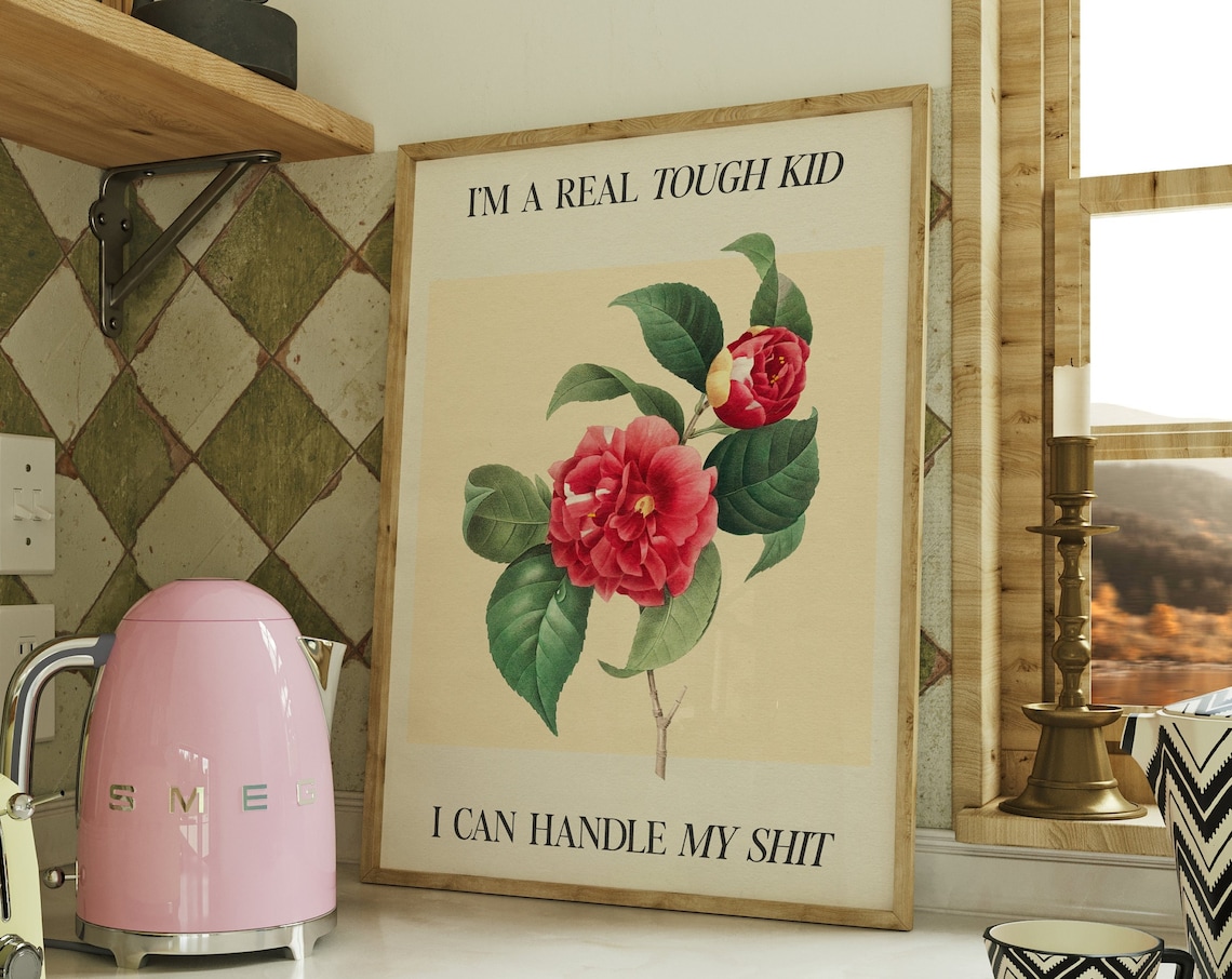 I’m a Real Tough Kid Music Art Print, TTPD Decor
