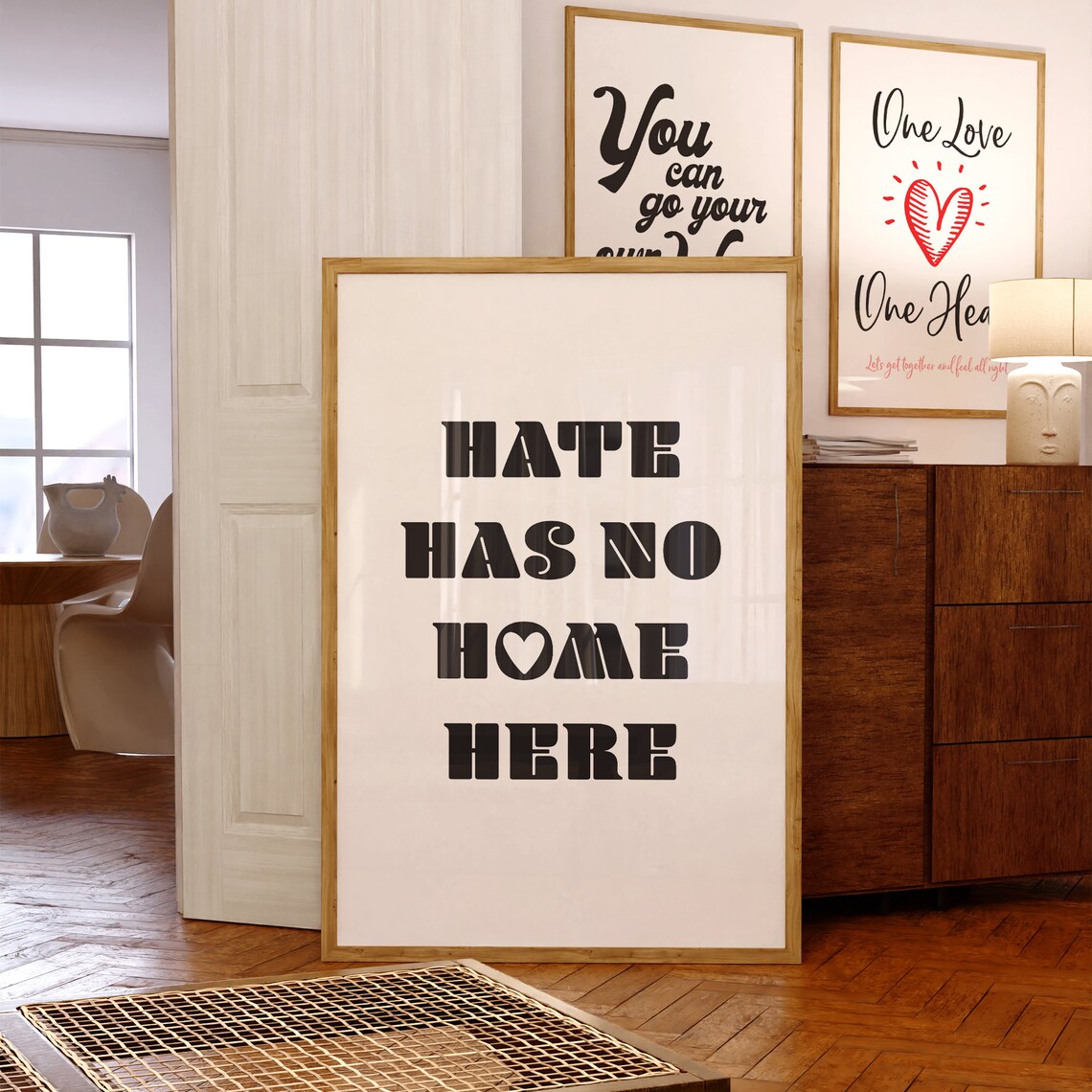 Equality Hands Poster, Inclusive Diversity Sign - Image 2