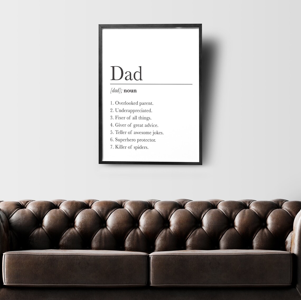 Dad Definition Print, Father's Day Gift Poster - Image 2