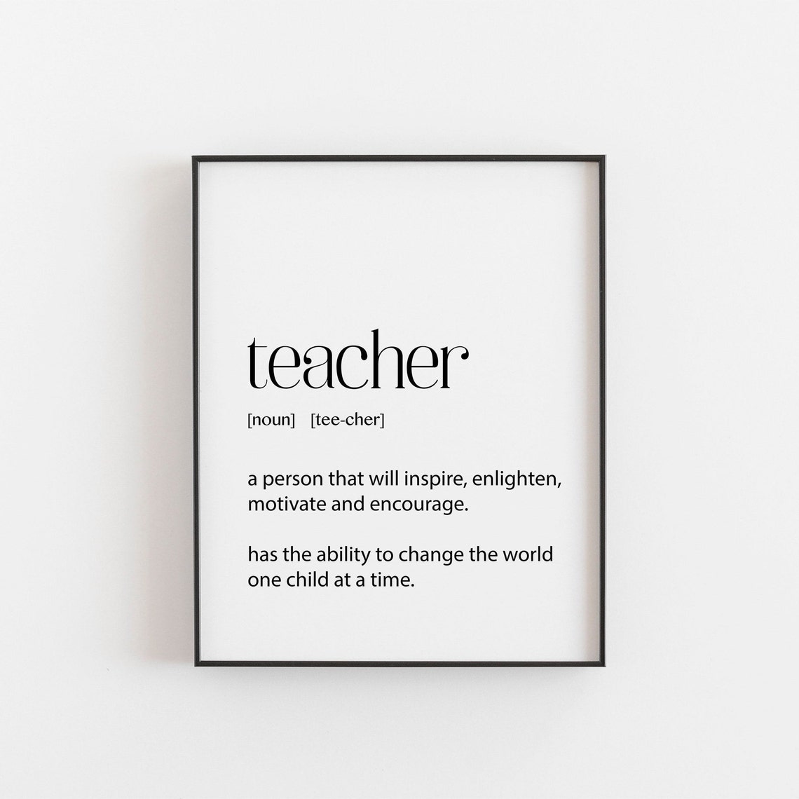 Teacher Gift End Of Year Art Print
