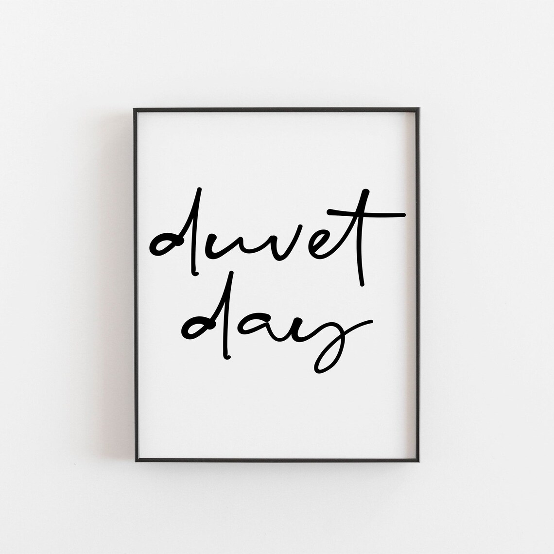 Duvet Day Definition Print, Cosy Sloth Life Poster
