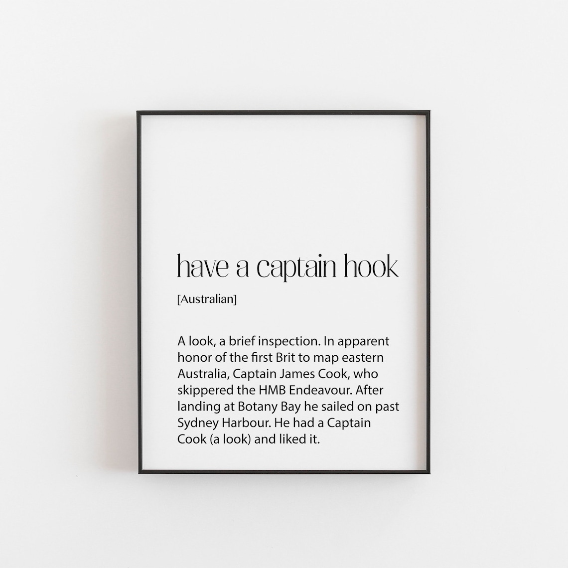 Captain Hook Quotes, Aussie Slang Phrases