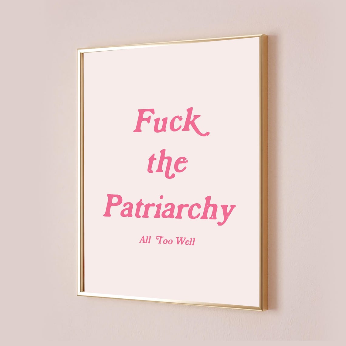 Taylor Poster, Feminism Quote Office Art Print