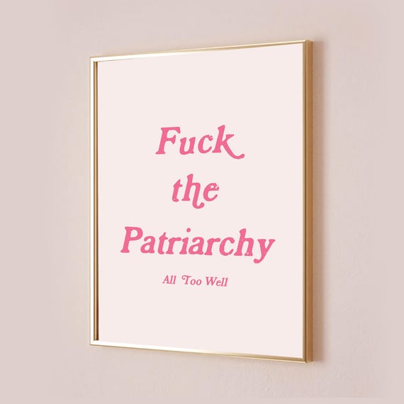 Taylor Poster, Feminism Quote Office Art Print