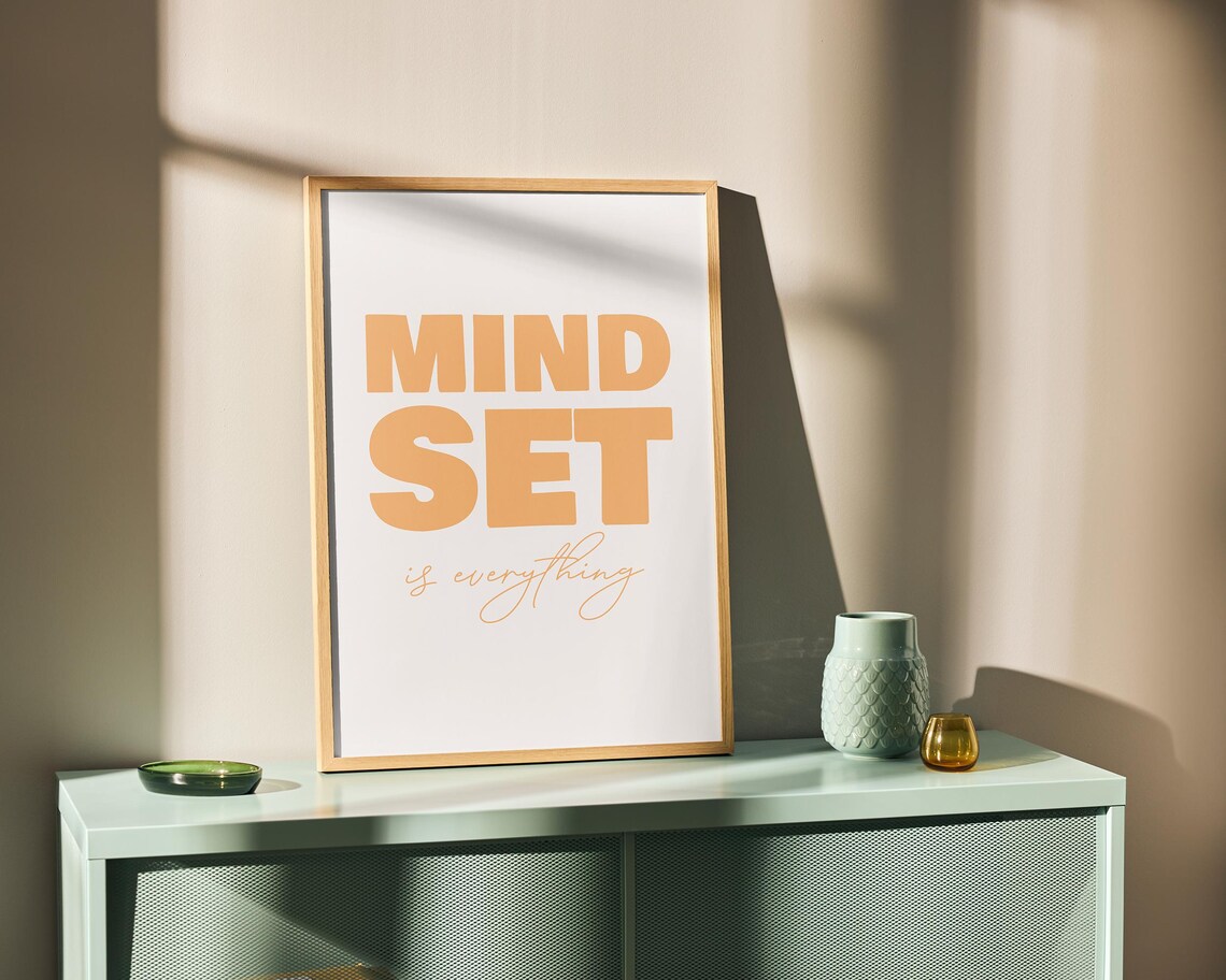 Motivational Retro 90s Typography Poster - Image 2