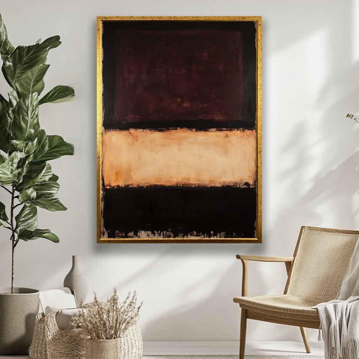 Mark Rothko Painting, Minimalist Abstract Decor - Image 3