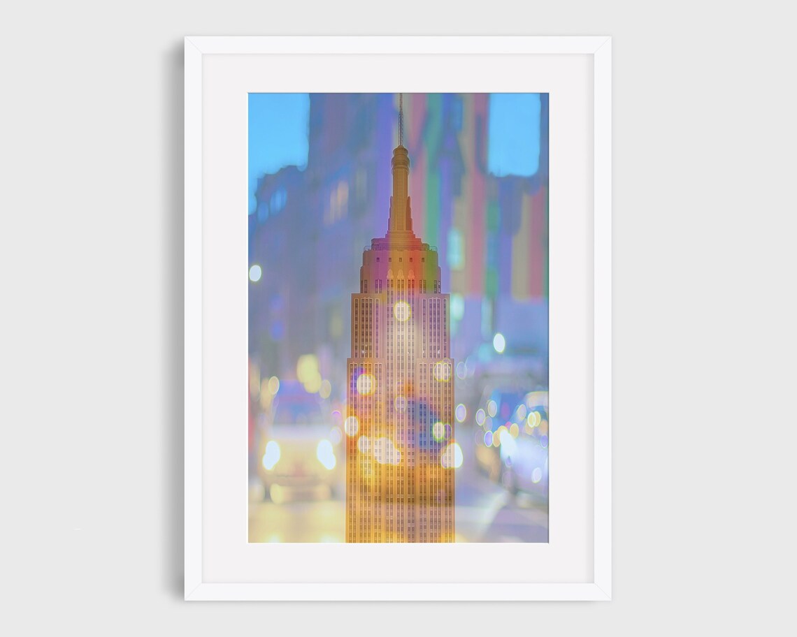 New York City Photography, Empire State Building Abstract