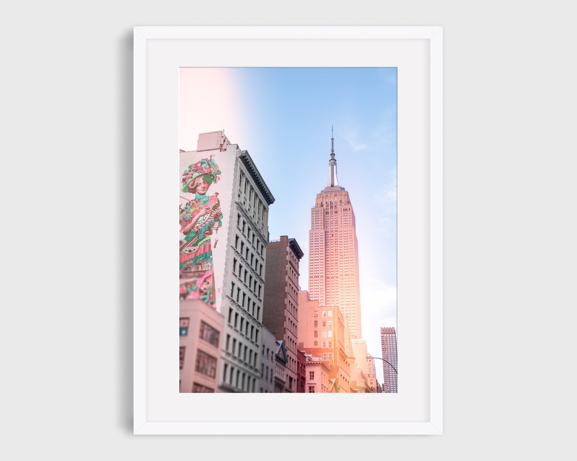 New York City Photography, Black And White Travel Poster
