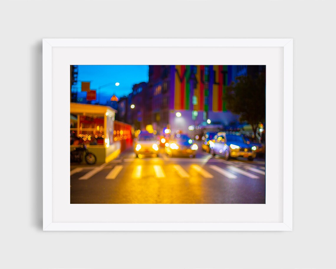 New York City Photography Abstract City Lights