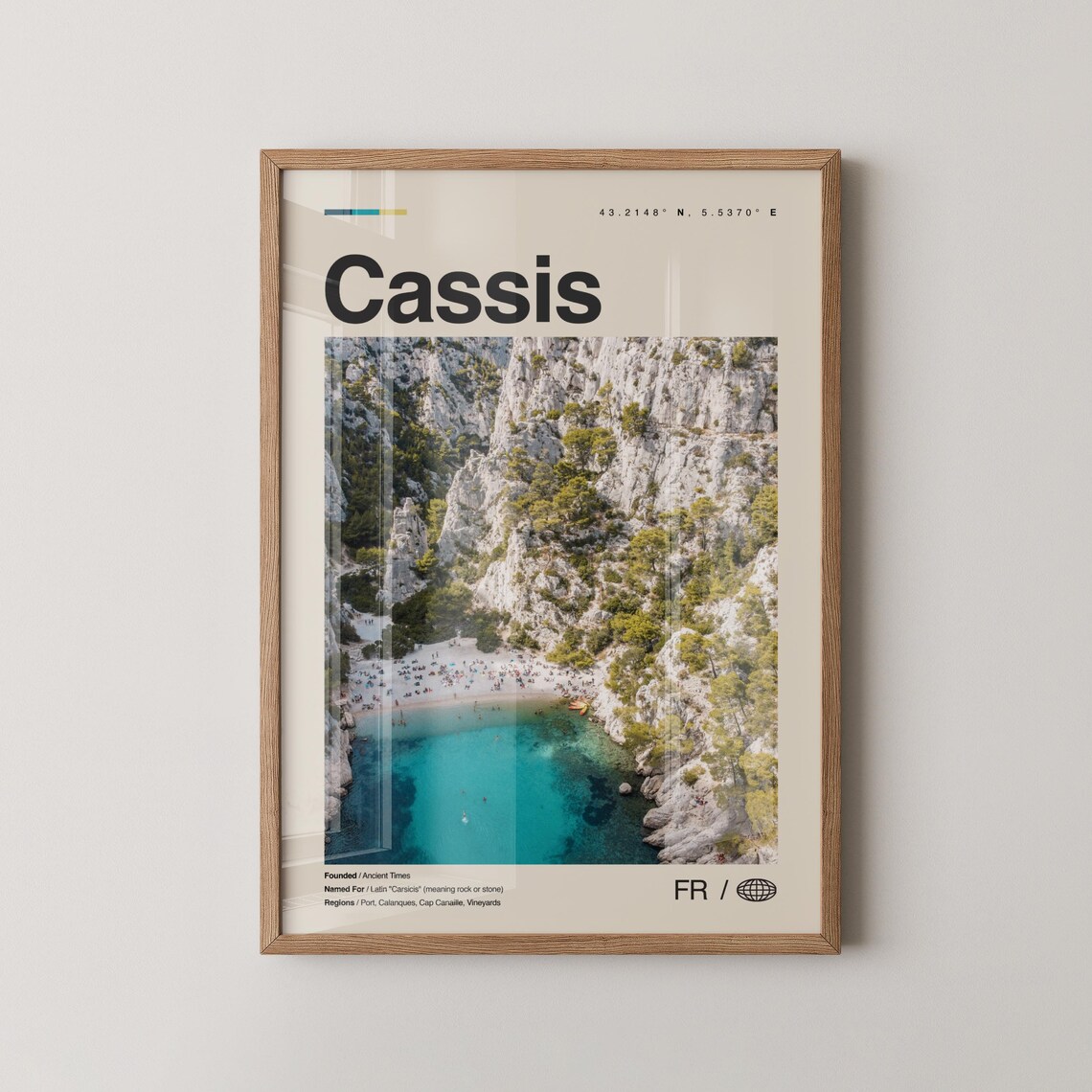 Cassis Provence-Alpes-Côte d'Azur Travel Poster