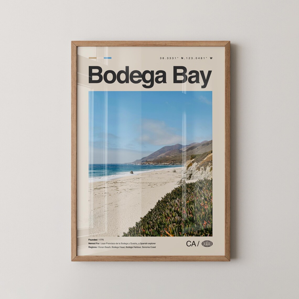 Bodega Bay Doran Regional Park Harbor Art Print