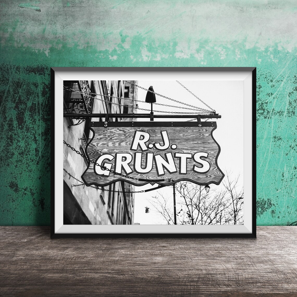 R J Grunts Chicago Sign Photo Print, Lincoln Park - Image 2