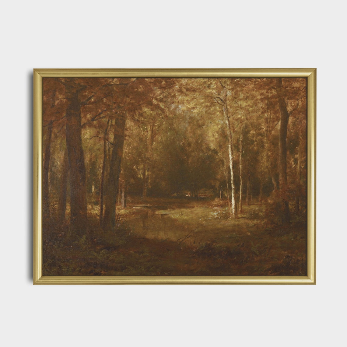 Printed And Shipped Vintage Fall Landscape Antique Autumn Prints Moody Rustic Print Farmhouse Decor Fine Art Physical Prints - Image 5