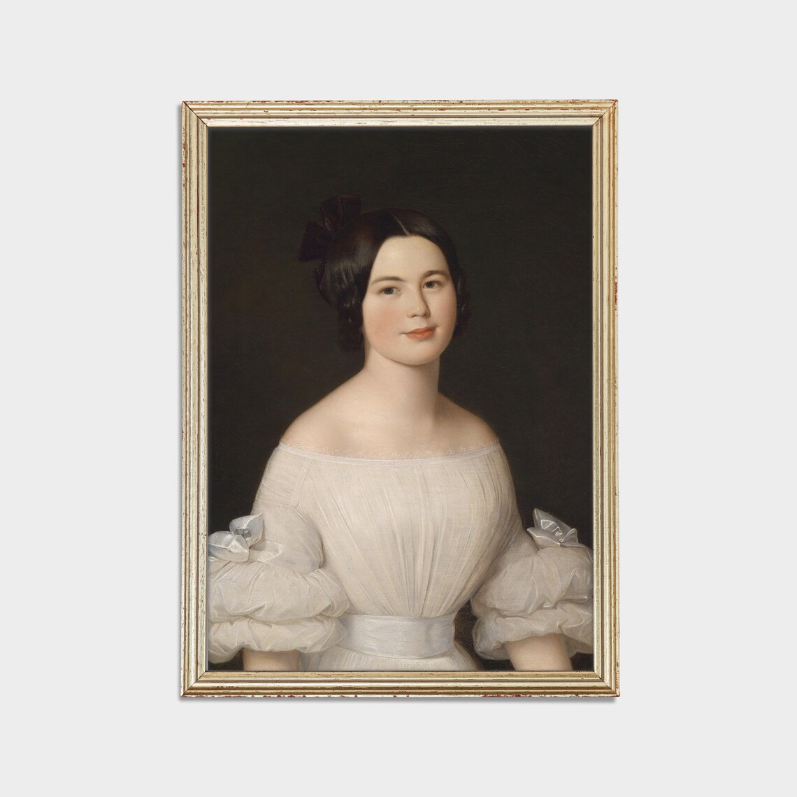 Vintage Woman Portrait Art Print, Victorian Style - Image 2