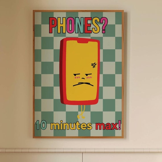 Bathroom Wall Decor Bath Decor Funny Bathroom Sign Gift For Husband Office Room Sign Phone Sign Classroom Decor Washroom Wall Art Bathroom