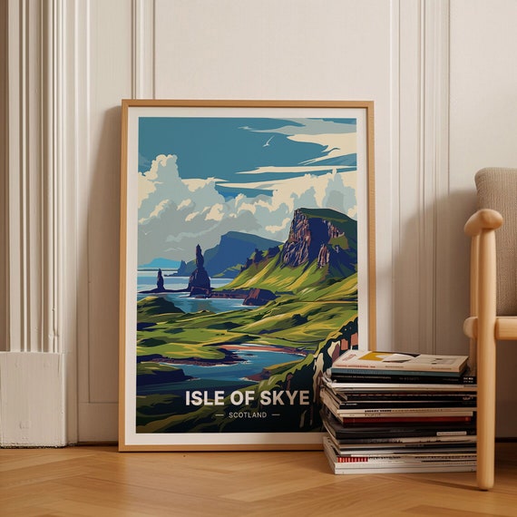 Isle Of Skye Home Office Wall Art Print