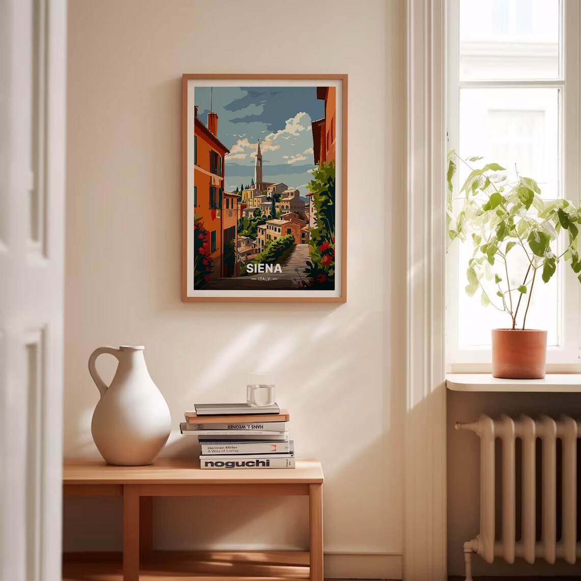 Siena Italy Travel Poster, Classic Wall Art - Image 4