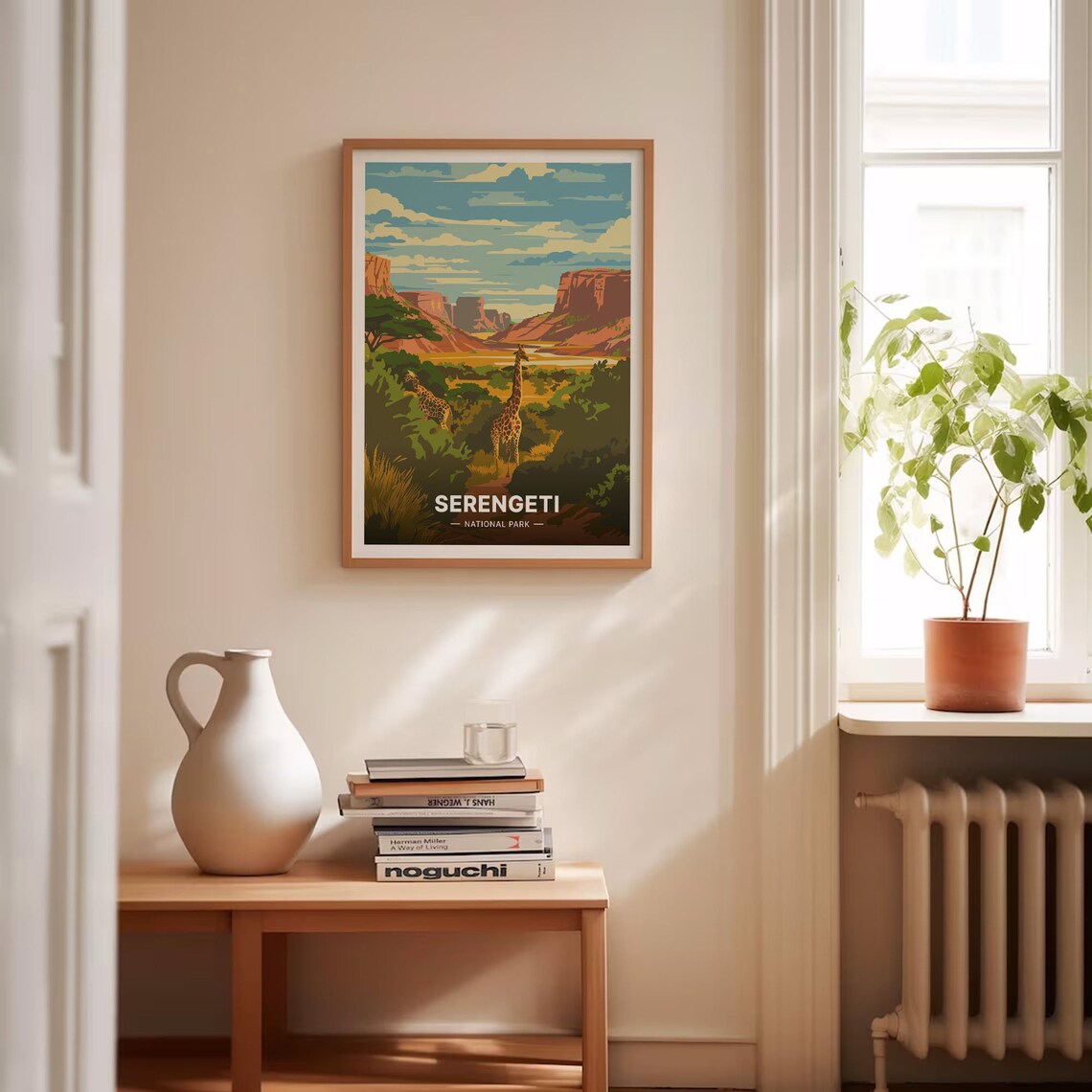 Serengeti Safari Adventure Travel Poster, Tanzania Wildlife - Image 4