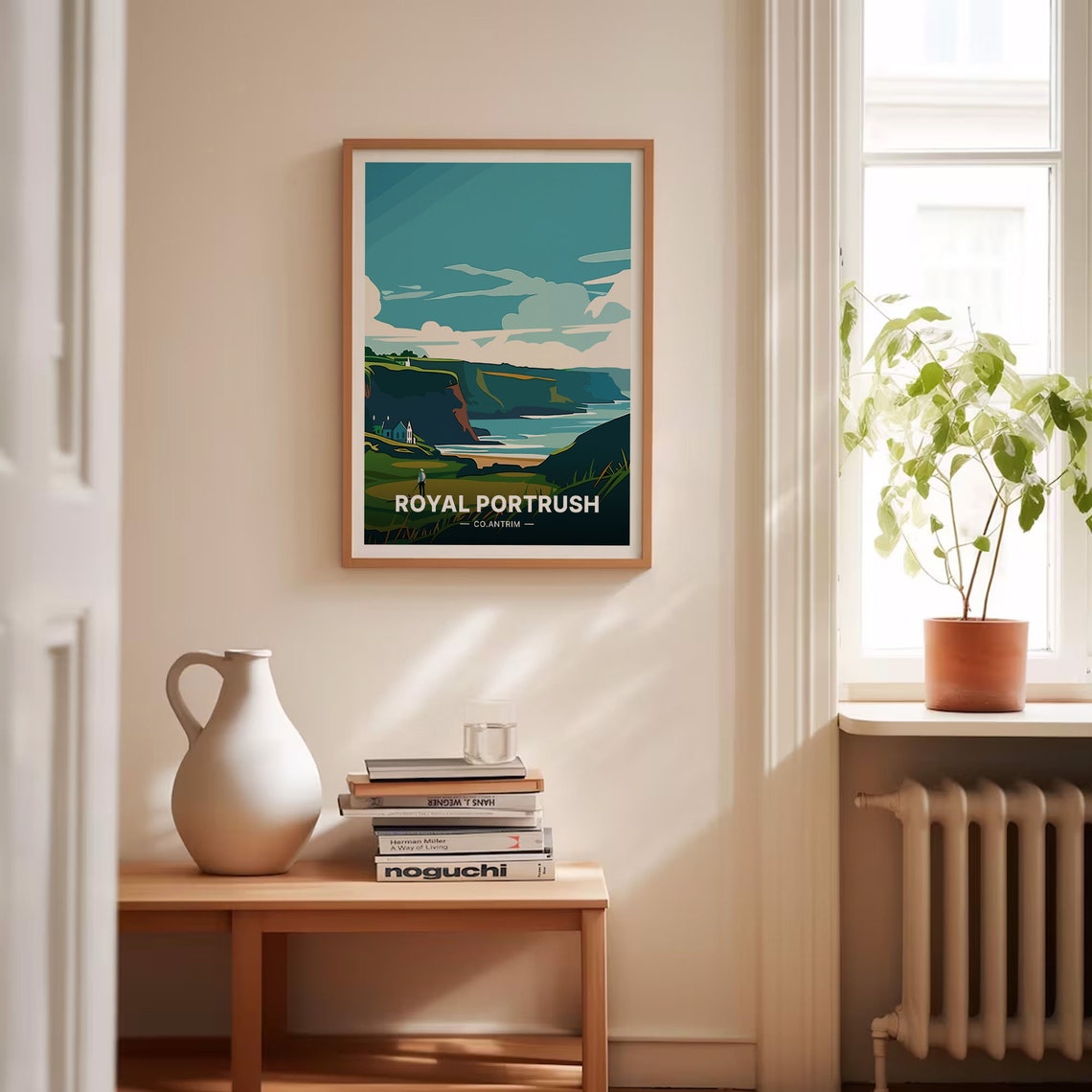 Royal Portrush County Antrim Links Golf Seaside Cliffs Poster - Image 4