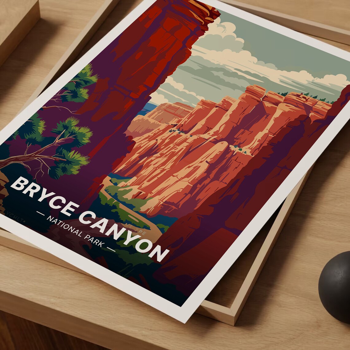 Bryce Canyon National Park Scenic Wall Art Print - Image 3