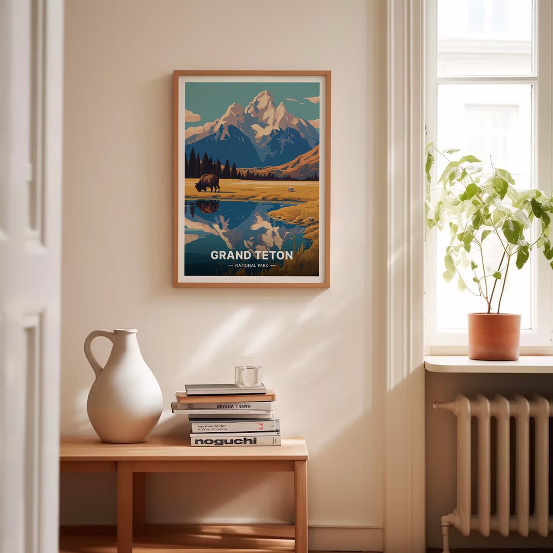 Grand Teton National Park Scenic Travel Poster - Image 4