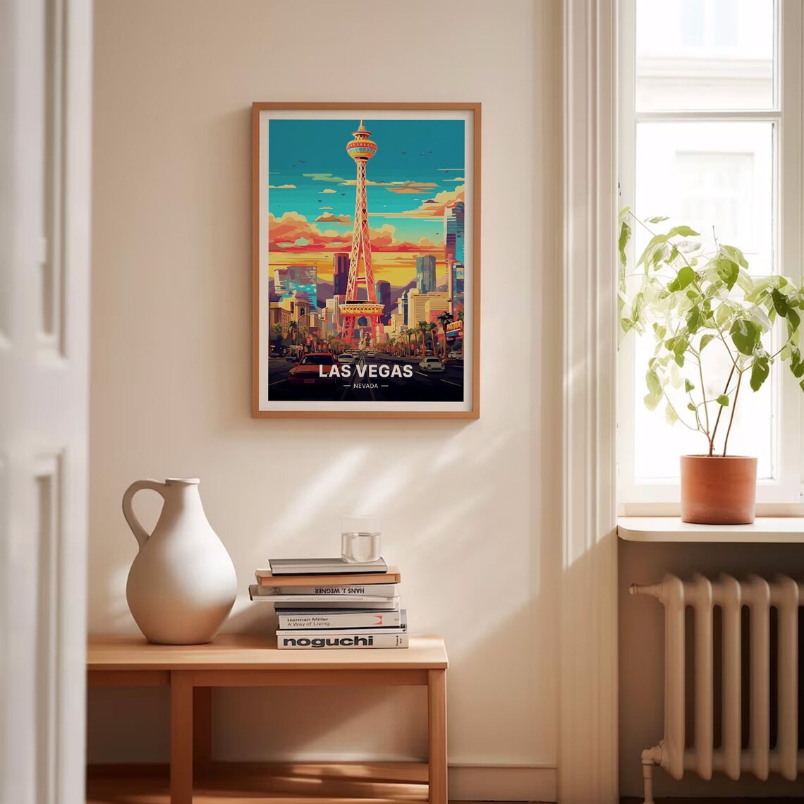 Las Vegas Travel Poster, Nevada Scenic Wall Art - Image 4