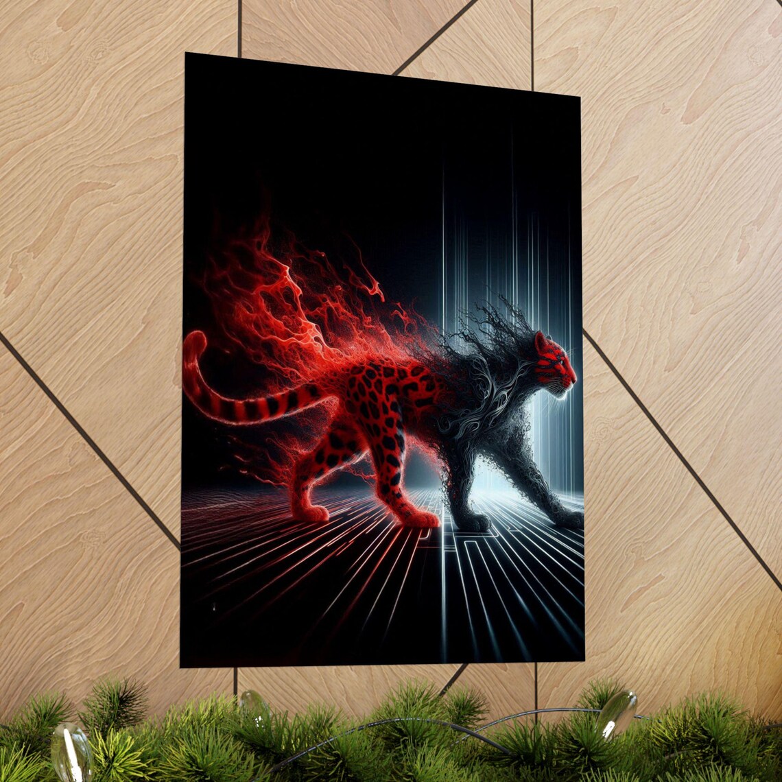 Leopard Poster, Bold Cat Decor for Animal Lovers - Image 4