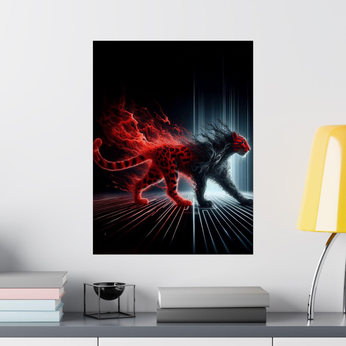Leopard Poster, Bold Cat Decor for Animal Lovers - Image 3
