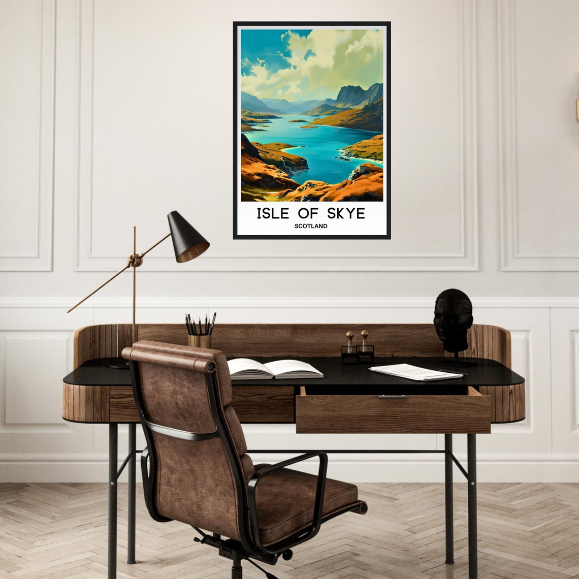 Isle Of Skye Travel Poster Isle Of Skye Travel Print Isle Of Skye Wall Art Isle Of Skye Travel Gift Isle Of Skye Art Print Scotland Poster - Image 2