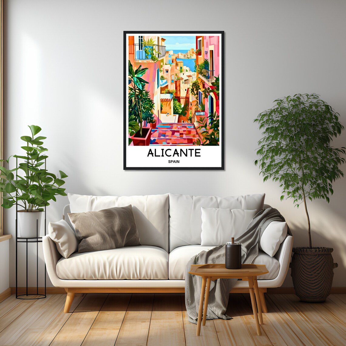Alicante Travel Poster, Spain Lover Desk Decor - Image 2