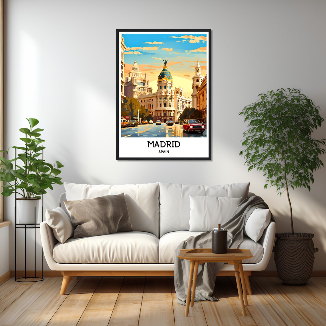 Madrid Travel Poster, Spain Travel Print - Image 2