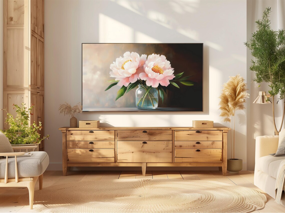 Bundle of 12 Floral Oil Painting Digital Images 4K Frame TV Art Print - Image 4