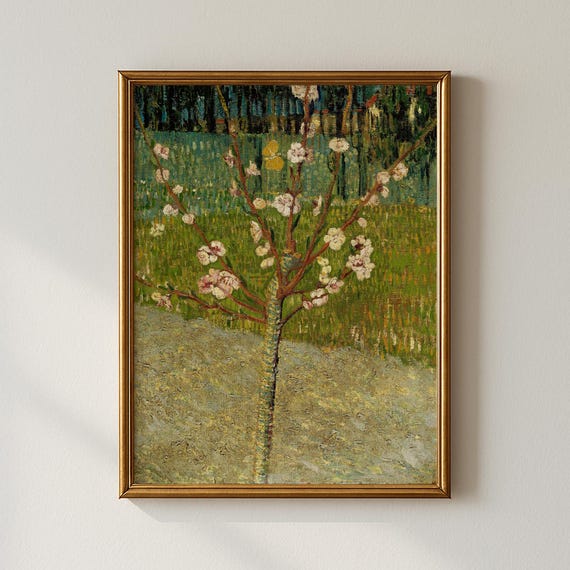 Vintage Blooming Tree Print Living Room Decor Collected Prints Cpp192